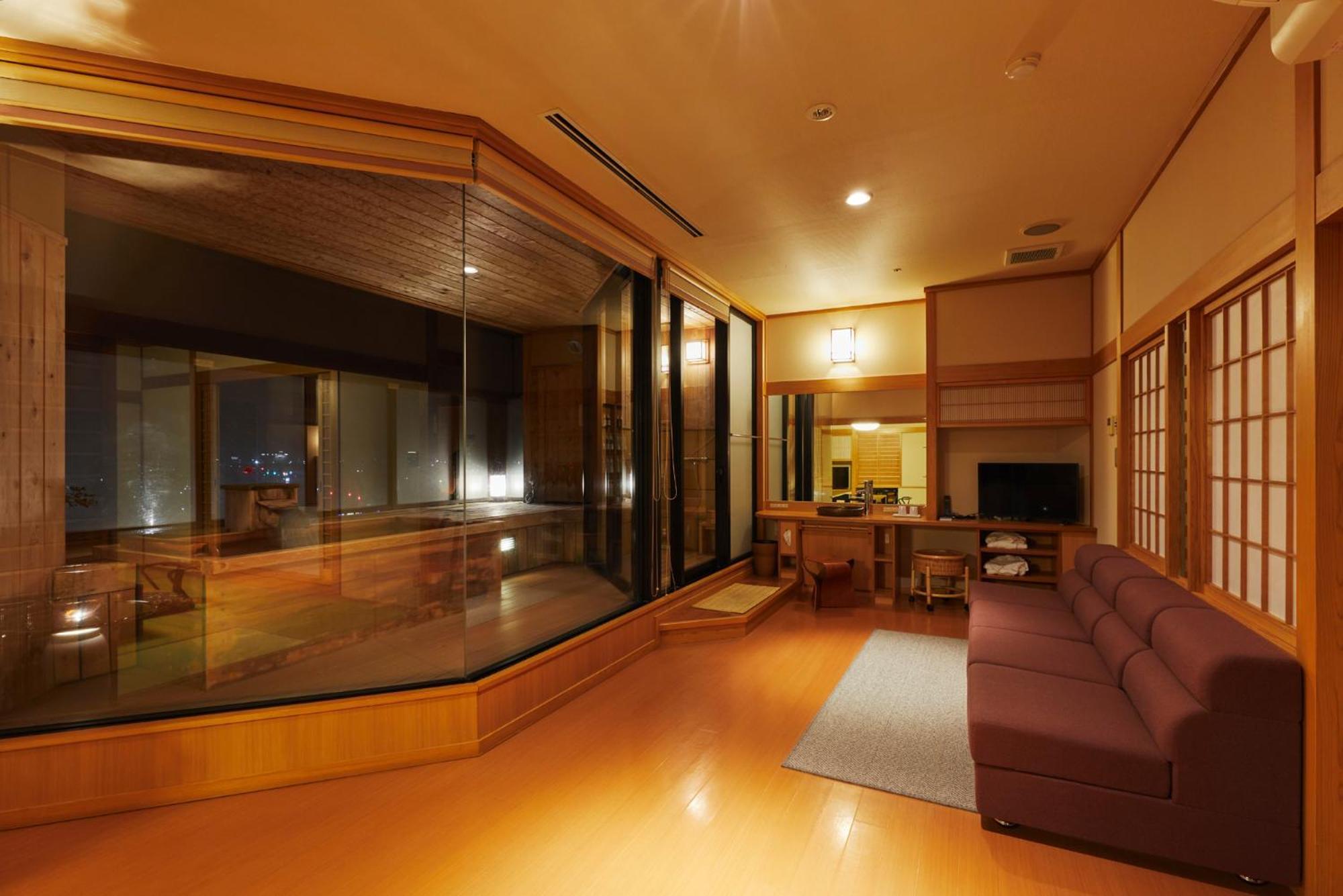 Takinoyu Hotel Tendo Exterior foto